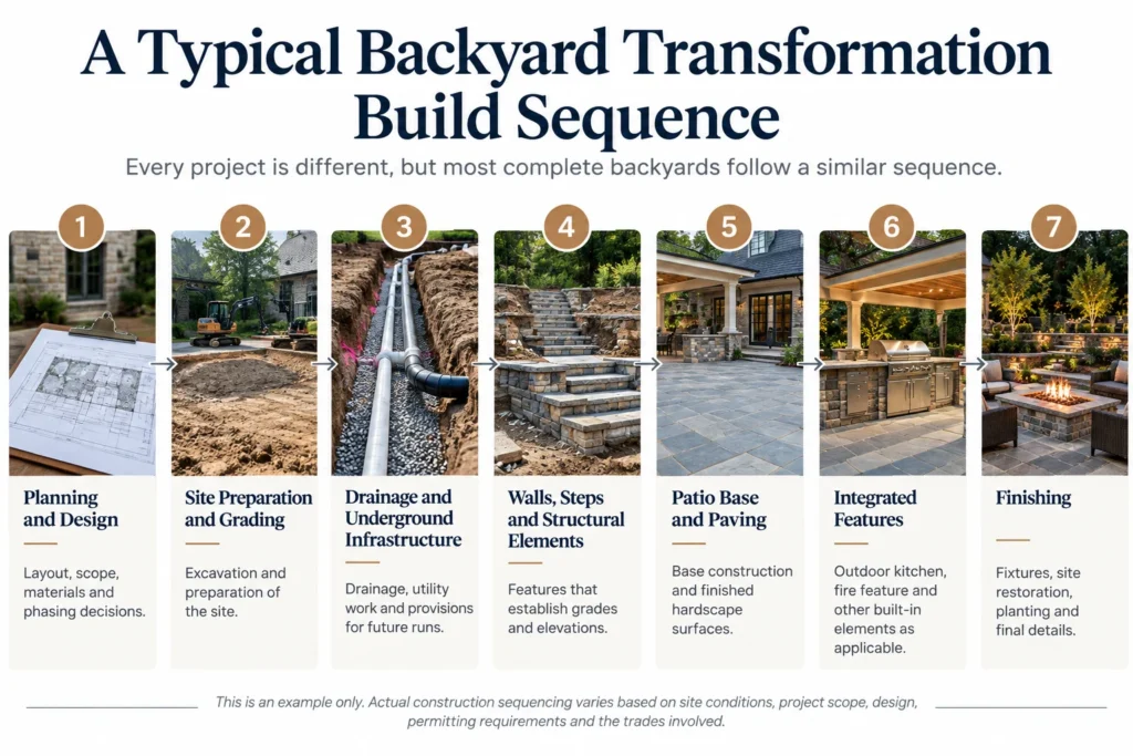 Backyard Transformation Sequence